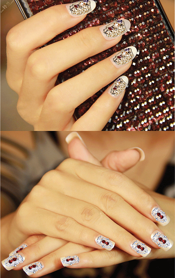 Almond Nails design showcase